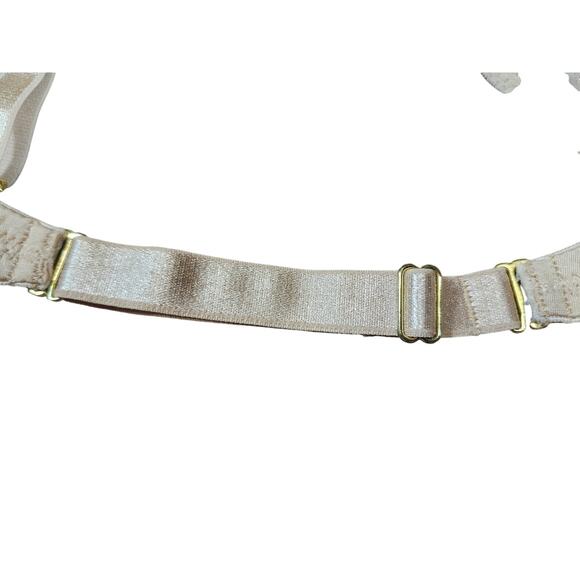 Laundry by Shelli Segal Nude Bra 34B Underwire Push-Up Padded Adjustable Straps - Picture 6 of 8